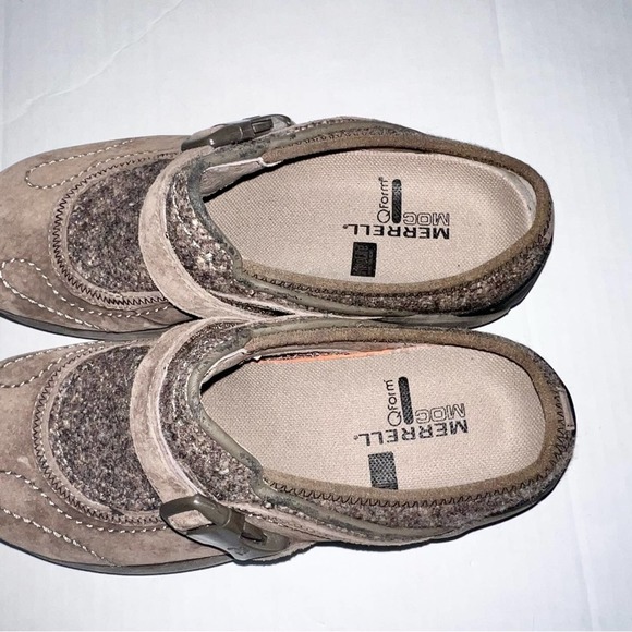 Merrell Encore Side Step Stone Ortholite Aircushion Slip On Moc - Picture 2 of 5